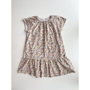 Girls' ARKET Floral Cotton Jersey Relaxed A-Line Tent Dress, Size 7-8